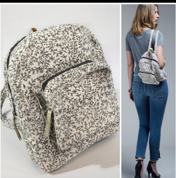 Ruggine Handbags - NWT Ruggine Leaf Vine small backpack